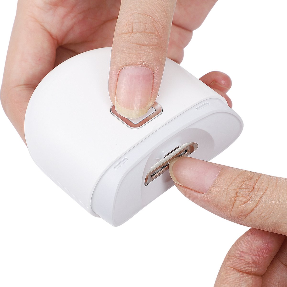 electric nail clipper with light