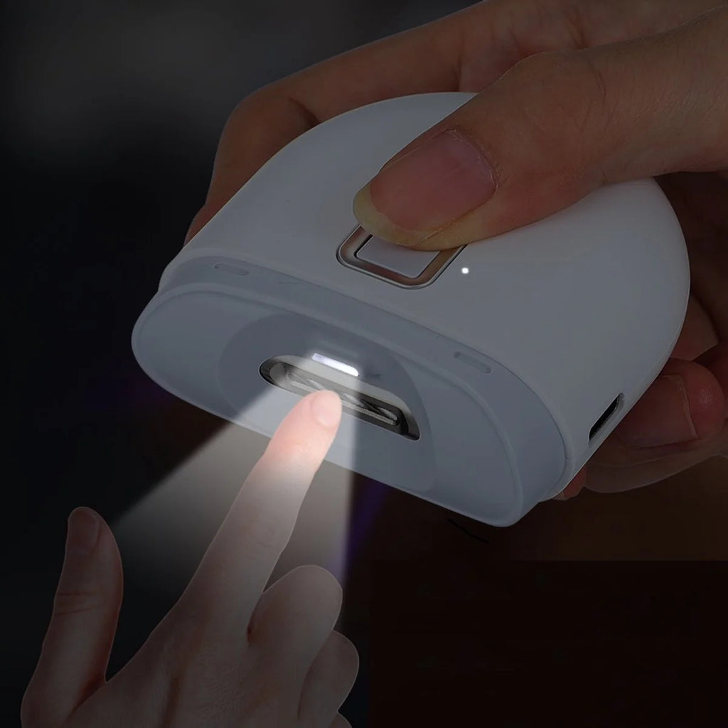 electric nail clipper with light