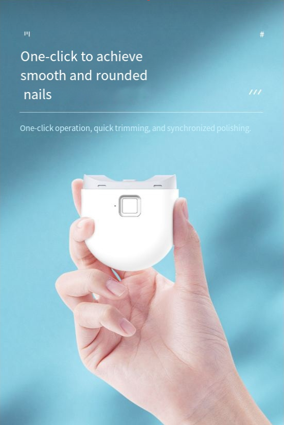electric nail clipper with light
